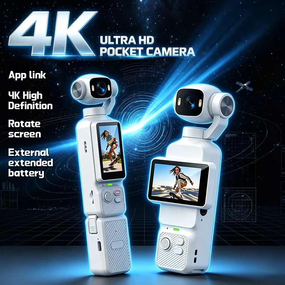 Outdoor Lighting Video - LK-033 Kamera Aksi Genggam Saku 4K