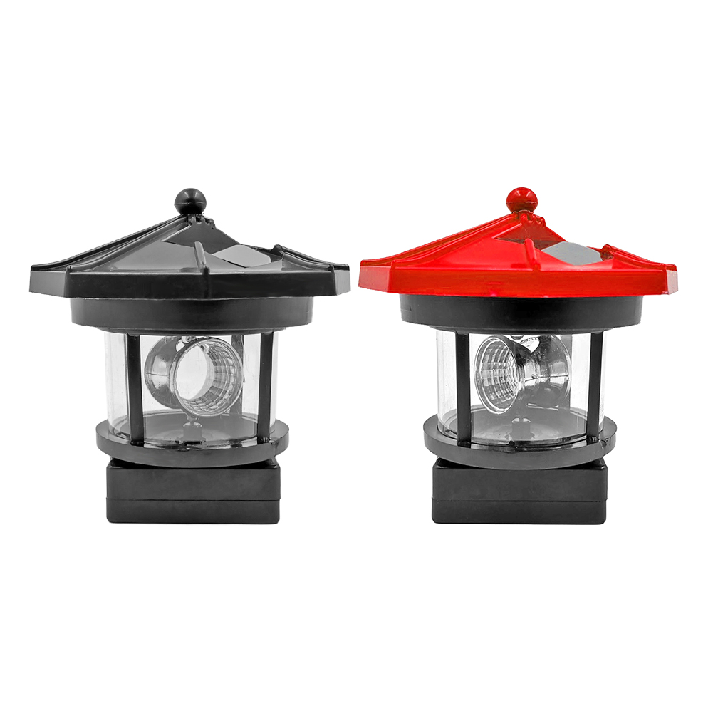 Outdoor Lighting Beacon - Lampu LED Tenaga Surya Mercusuar Sensor