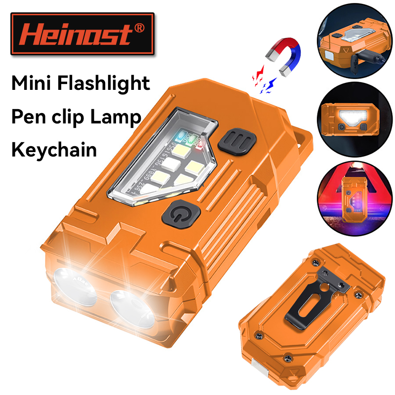 Outdoor Lighting Panel - Gantungan Kunci Mini Senter EDC Senter