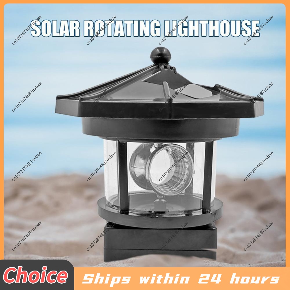 Outdoor Lighting Beacon - Lampu LED Tenaga Surya Bentuk Mercusuar