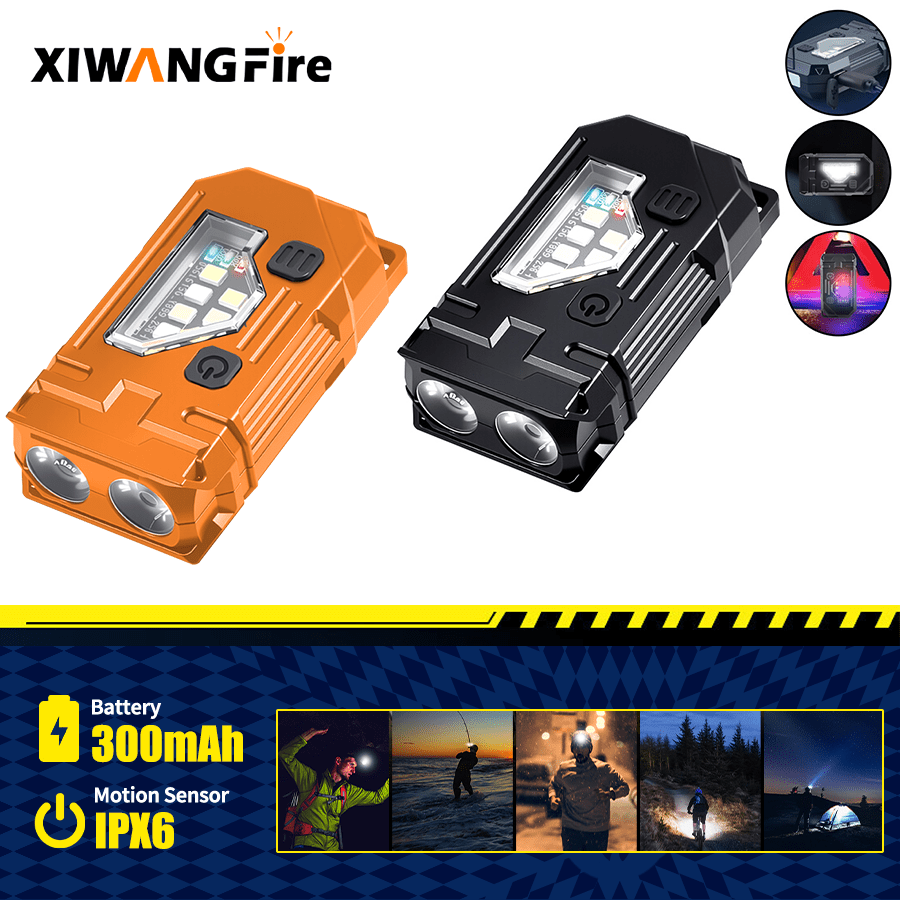 Outdoor Lighting Panel - Senter Mini Gantungan Kunci EDC -