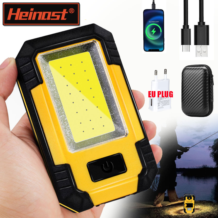 Outdoor Lighting Junction Box - Lampu Kerja Portabel 4000mAh Isi Ulang