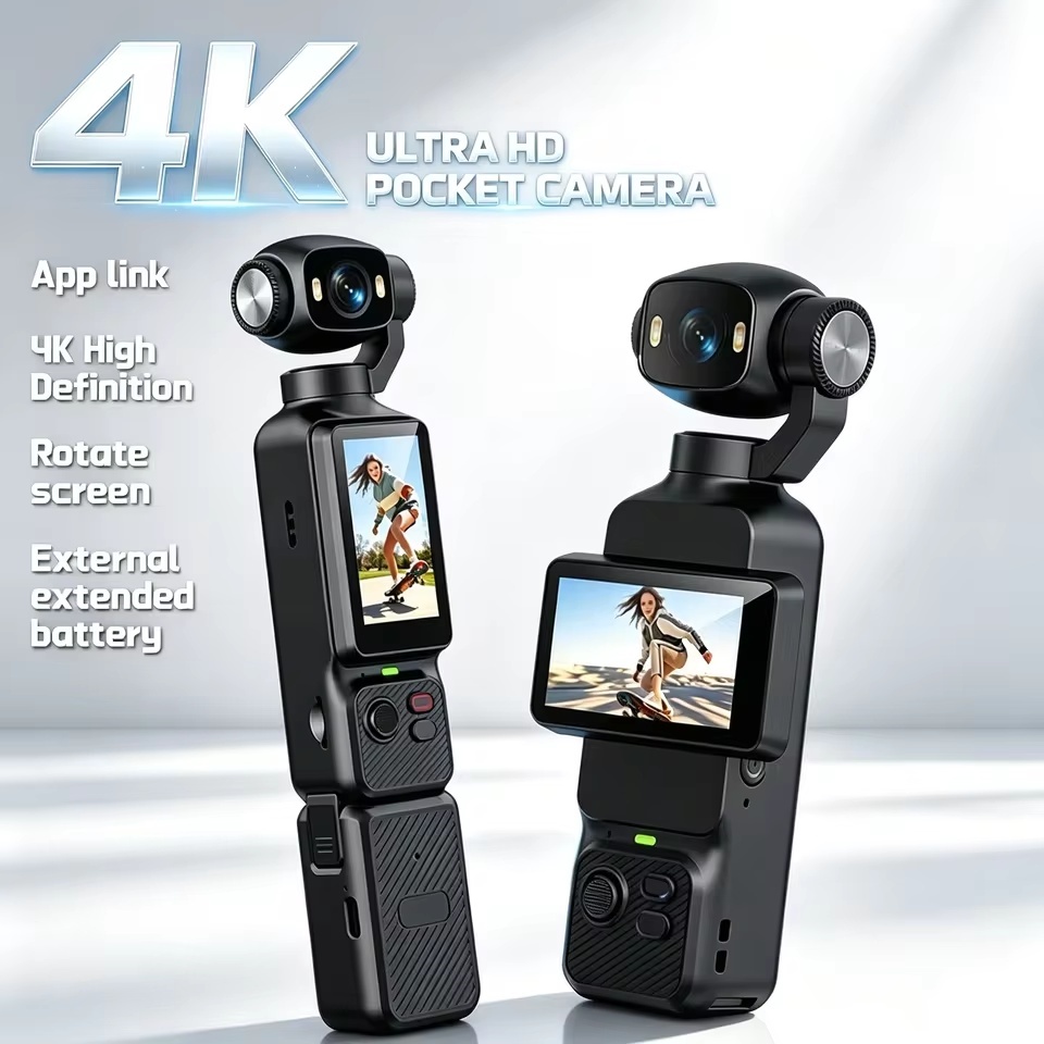 Outdoor Lighting Video - Kamera Aksi Gimbal Genggam 4K Baru