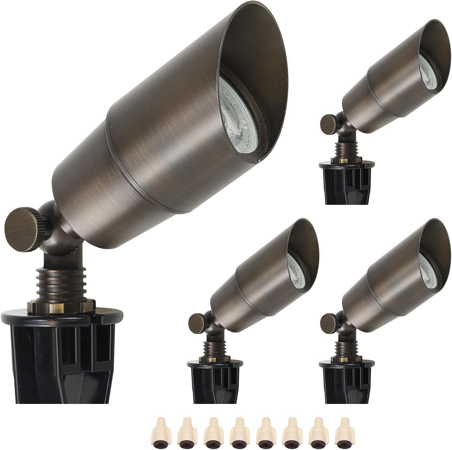 Outdoor Lighting Spotlight - Lampu Sorot LED Kuningan Solid untuk