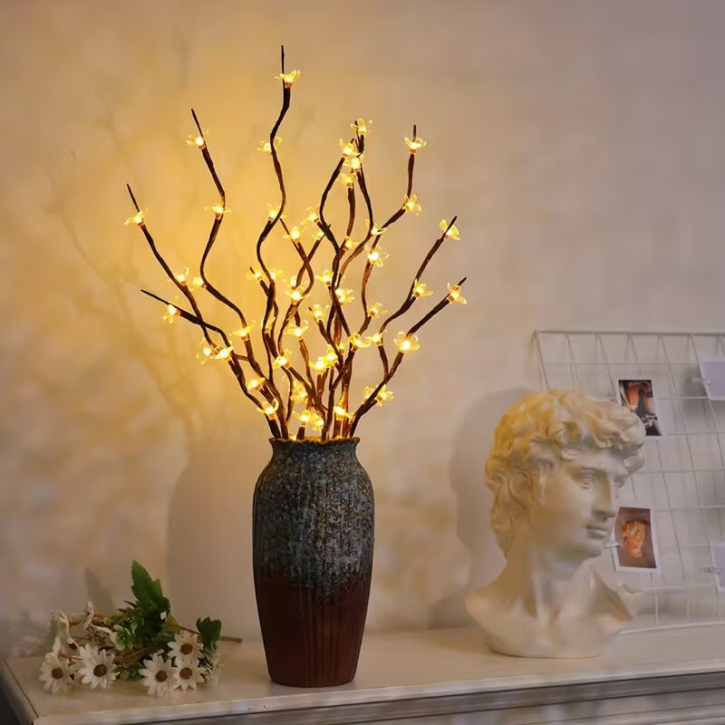 Outdoor Lighting Decoration - 1/2 Buah 20LED Lampu Cabang Pohon