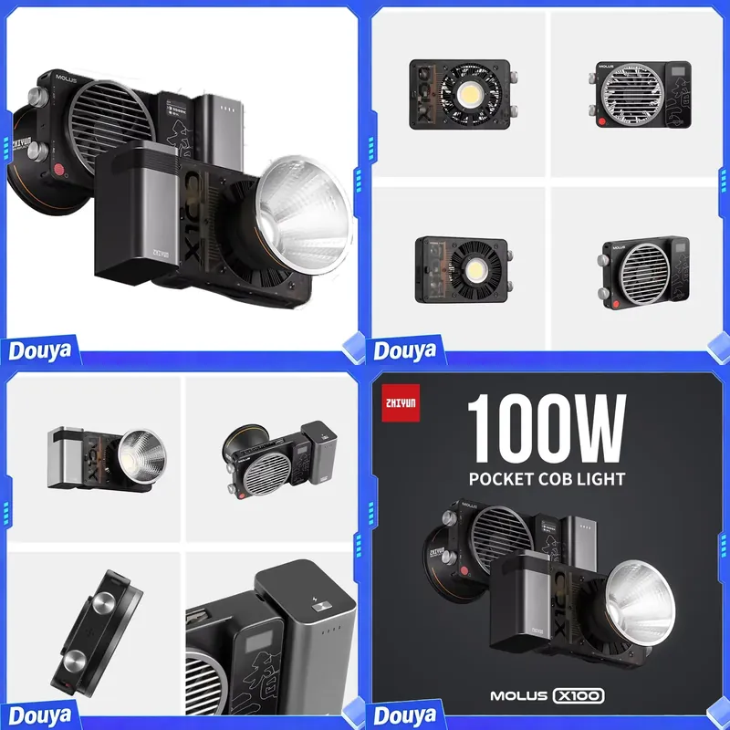 Outdoor Lighting Video - ZHIYUN Molus X100, Lampu LED COB