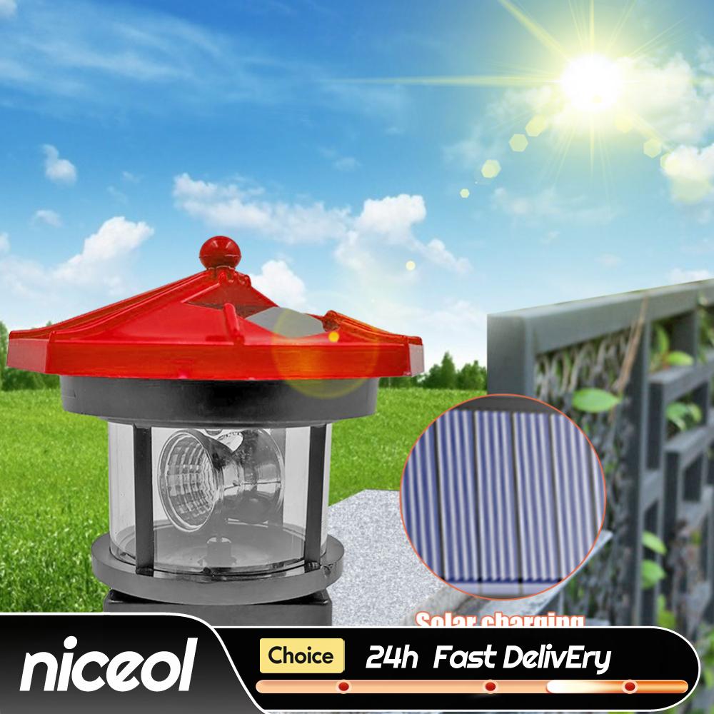 Outdoor Lighting Beacon - Lampu LED Tenaga Surya Suar Mercusuar