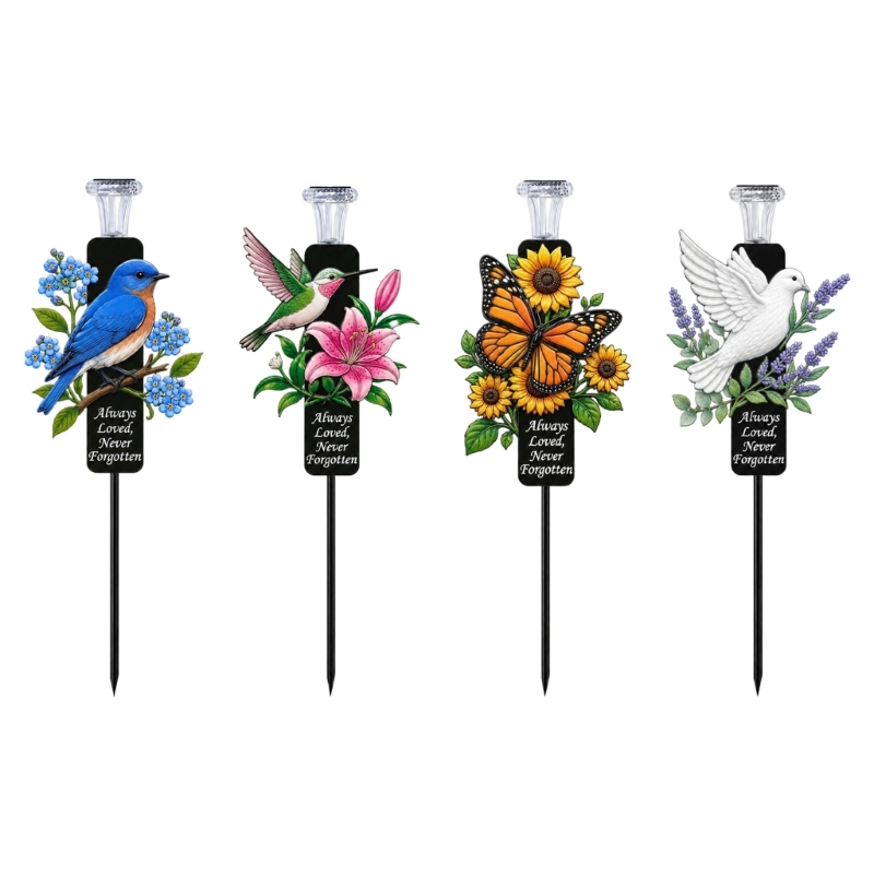 Outdoor Lighting Accent - Aksen Halaman Luar Ruangan Logam Ringan