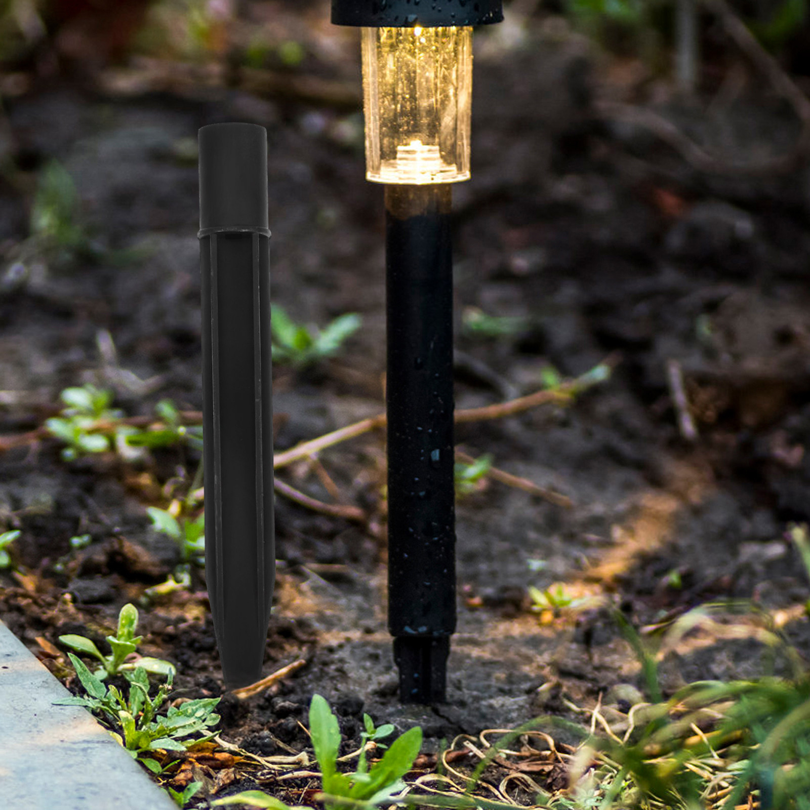 Outdoor Lighting Decoration - Tiang Penancap untuk Menancapkan Papan Nama,