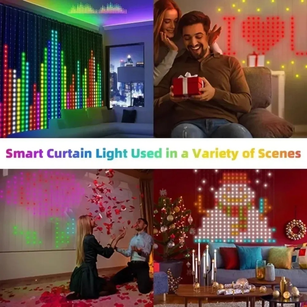 Lampu Tirai LED Pixel untuk Lu - Outdoor Lighting Decoration ulasan dan harga