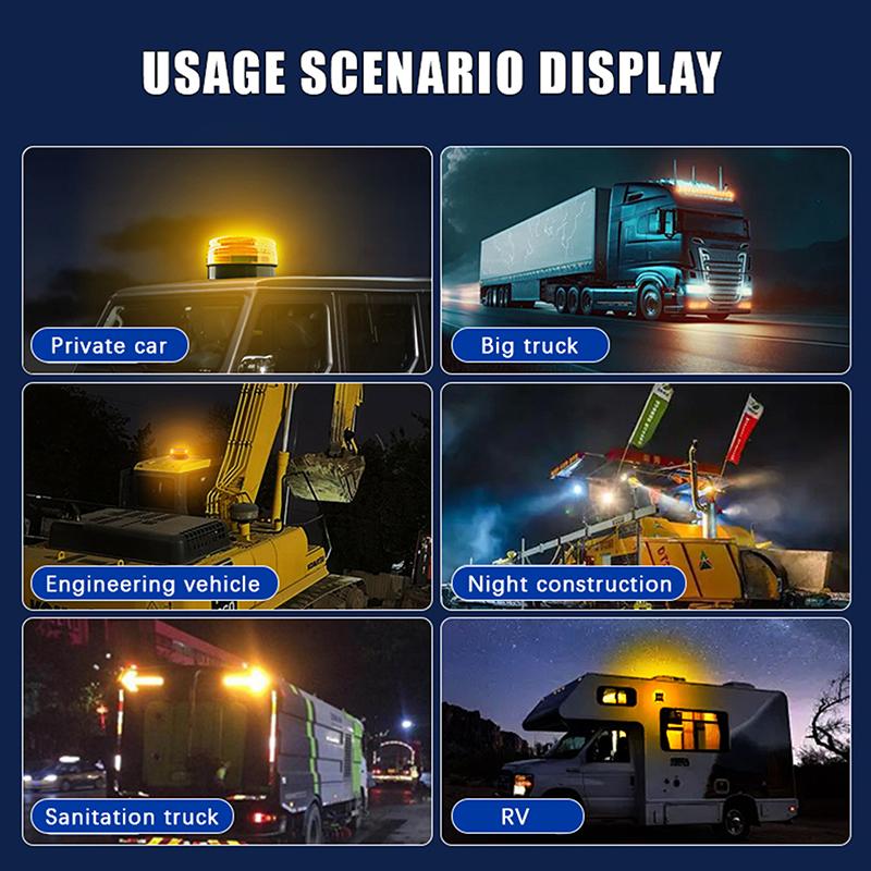 Lampu Peringatan Magnetik LED  - Outdoor Lighting Beacon ulasan dan harga