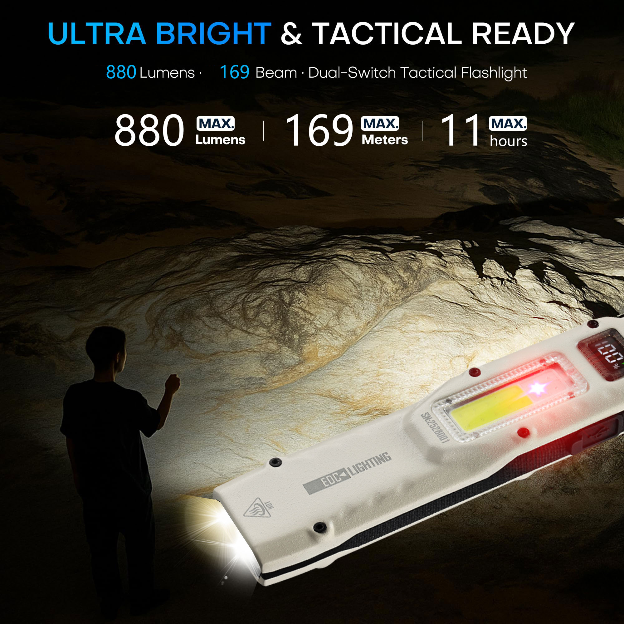 Senter Kerja Taktis Ultratipis - Outdoor Lighting Panel ulasan dan harga