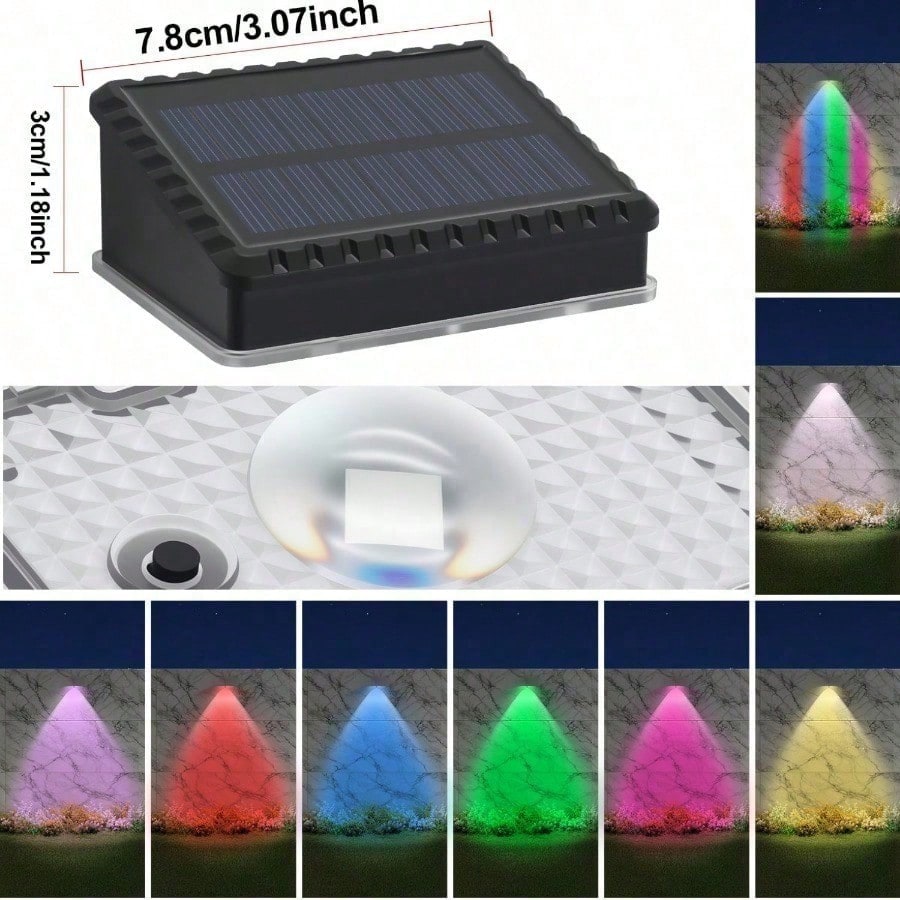 4 Set Lampu Pagar Tenaga Surya - Outdoor Lighting For Backyard ulasan dan harga