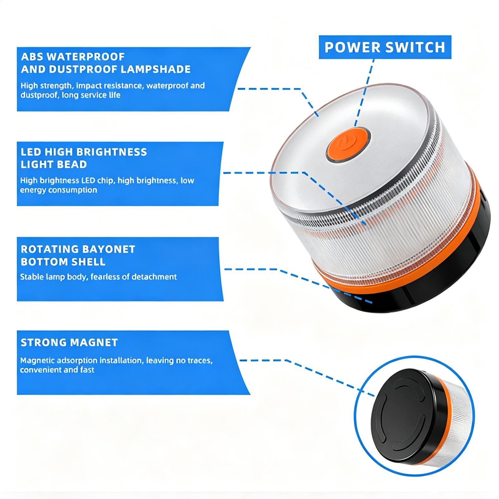 Lampu Suar LED Amber Lampu Per - Outdoor Lighting Beacon ulasan dan harga