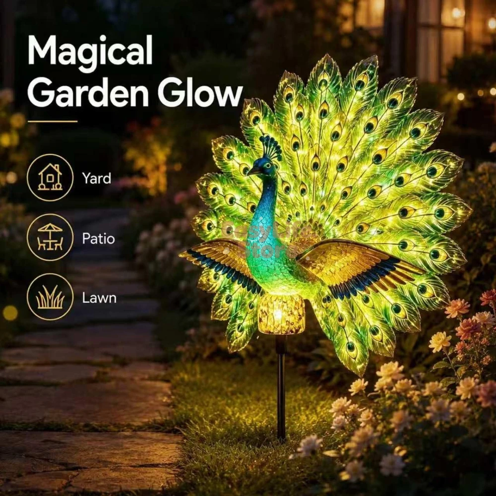 Patung Taman Merak Tenaga Sury - Outdoor Lighting Panel ulasan dan harga