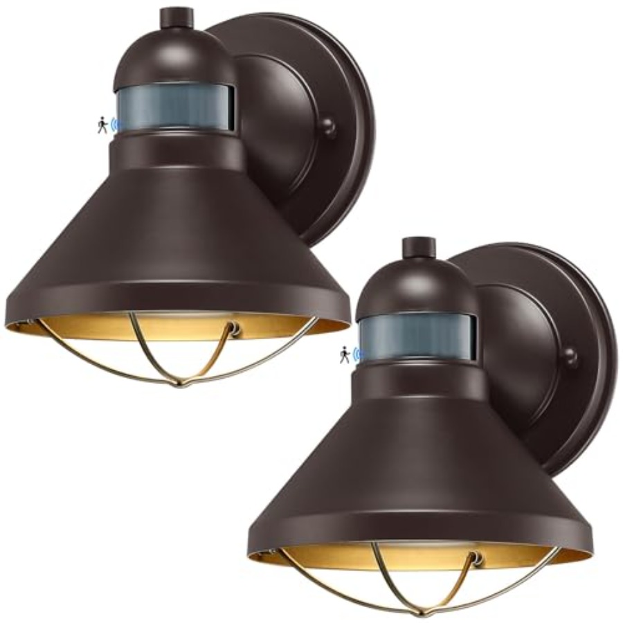 2 Paket Lampu Dinding LED Sens - Outdoor Lighting With Motion Sensor ulasan dan harga