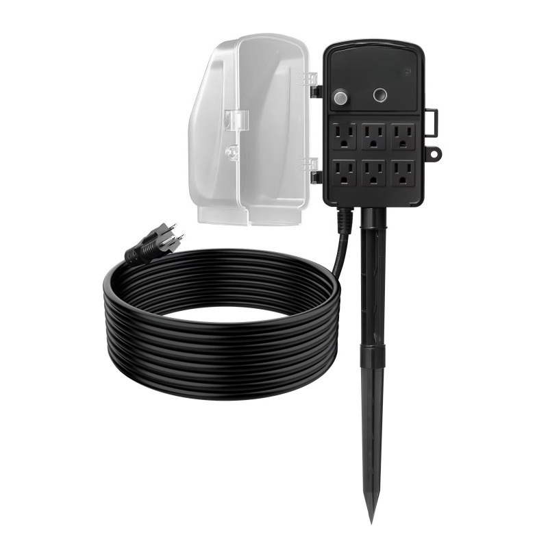 Kabel ekstensi 25 kaki, papan  - Outdoor Lighting Extension Cord ulasan dan harga