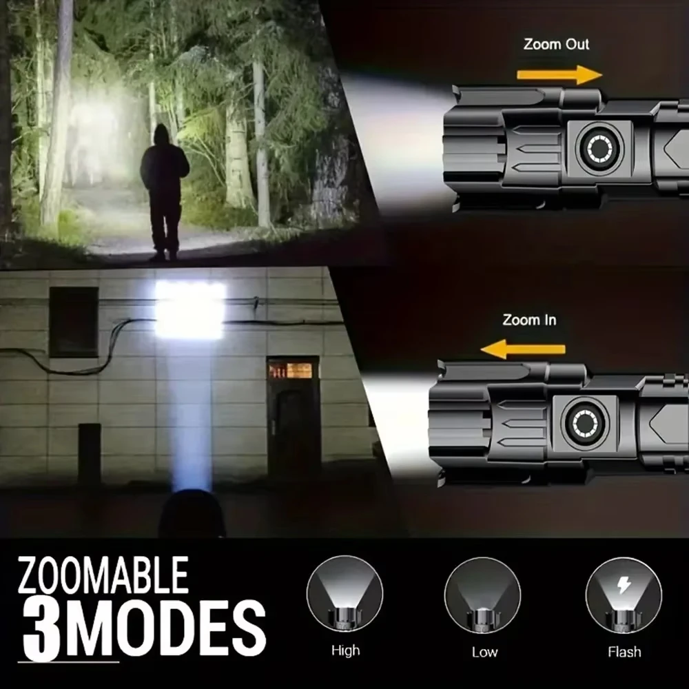 Senter LED Super Terang Senter - Outdoor Lighting Spotlight ulasan dan harga