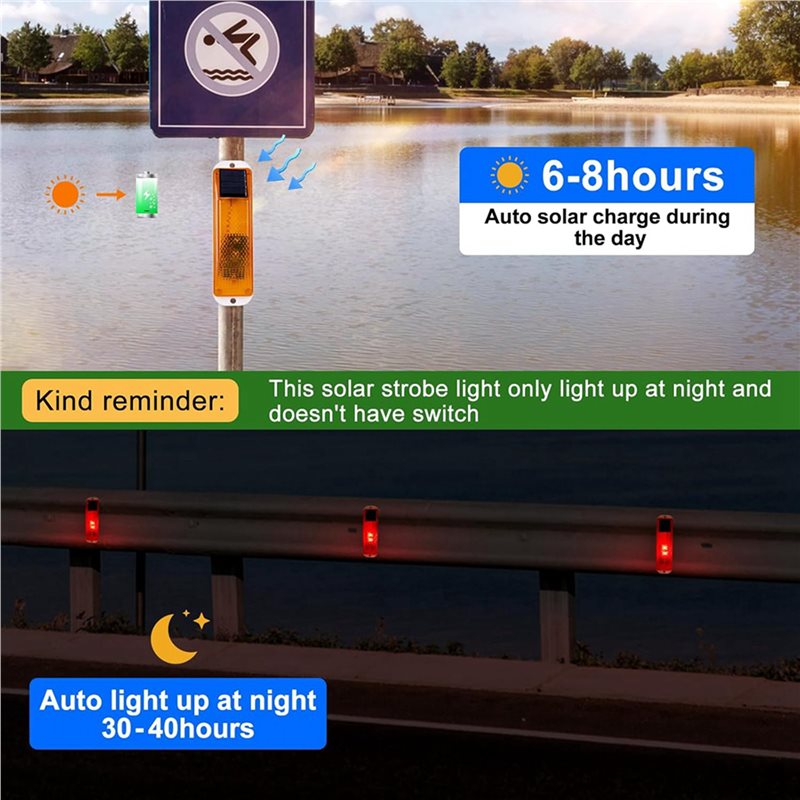Lampu Peringatan Tenaga Surya  - Outdoor Lighting Beacon ulasan dan harga