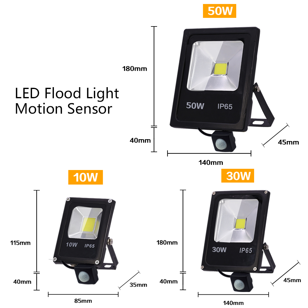 Lampu Sorot LED Sensor Gerak 5 - Outdoor Lighting With Motion Sensor ulasan dan harga