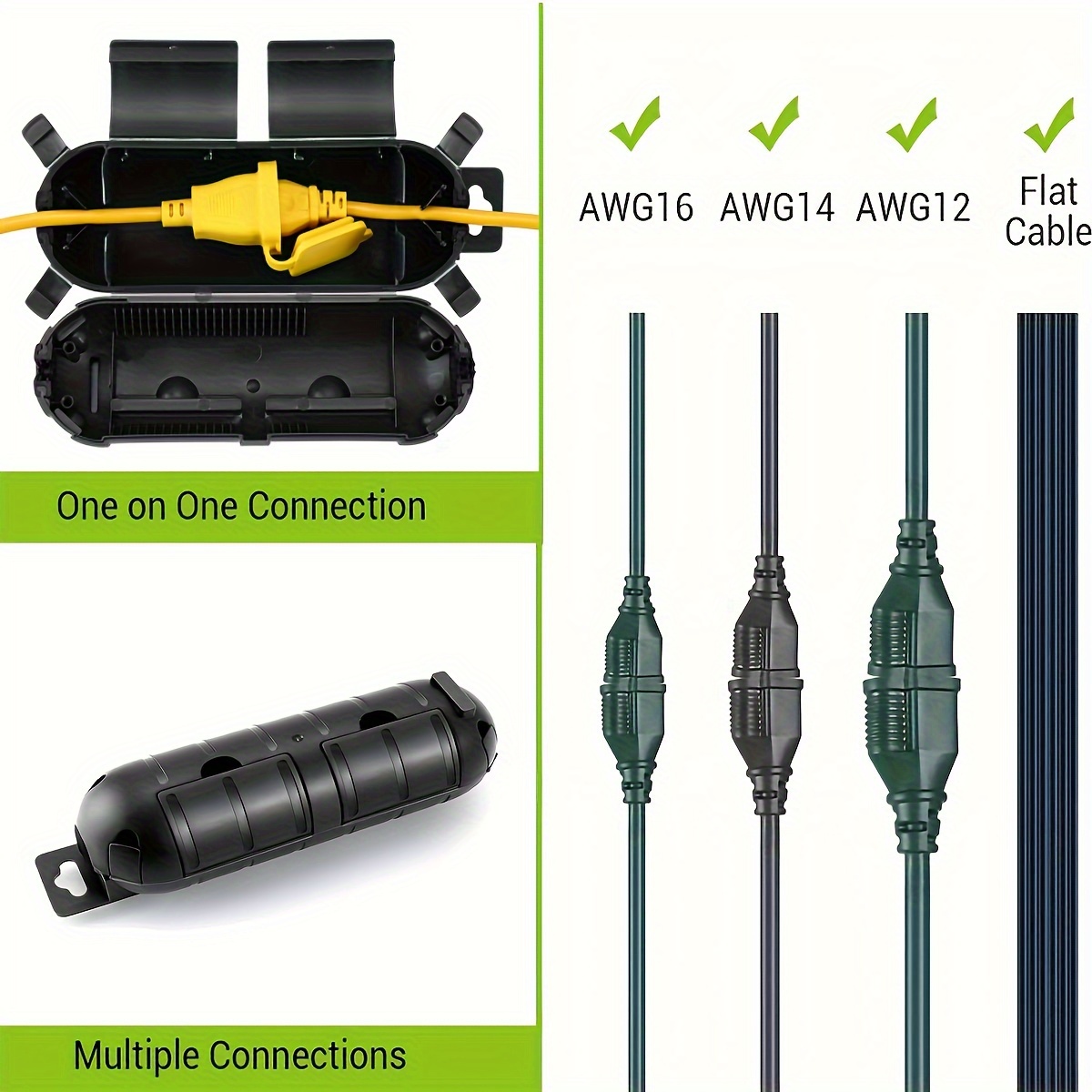 Penutup Pengaman Kabel Ekstens - Outdoor Lighting Extension Cord ulasan dan harga