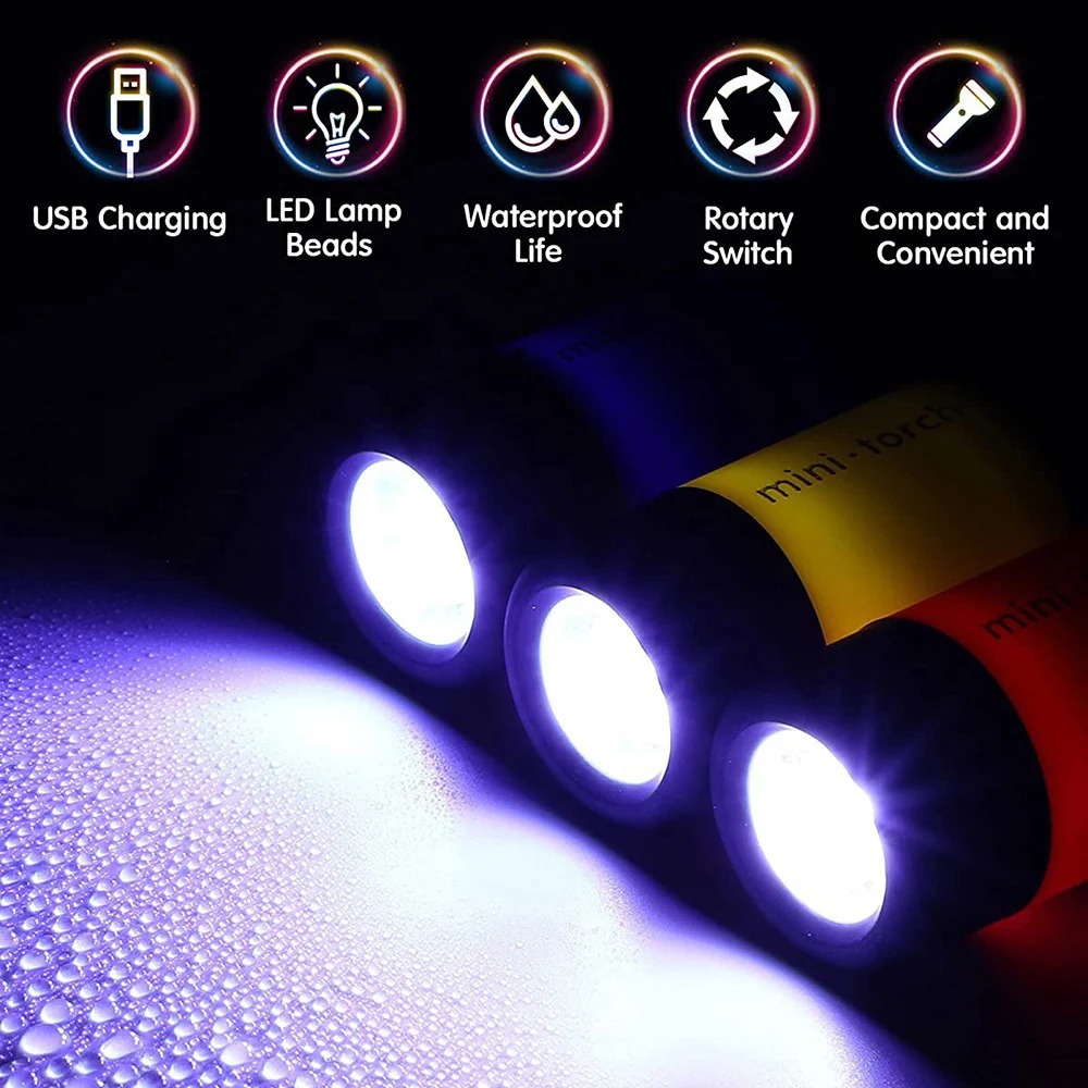 Senter Mini Camping Isi Ulang  - Outdoor Lighting Ideas For Party ulasan dan harga