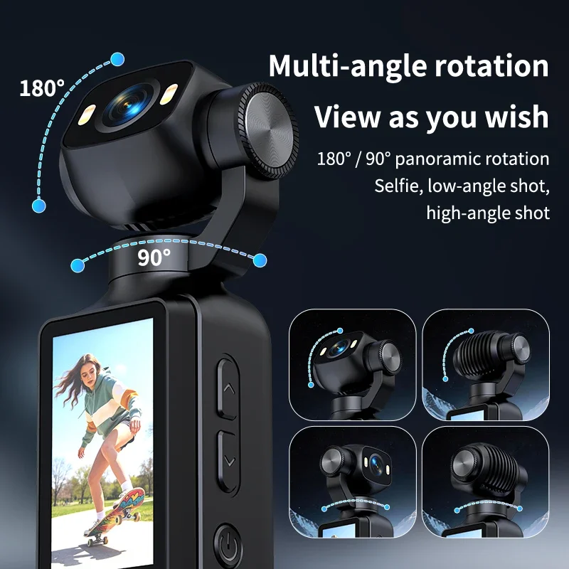 Kamera Aksi Genggam Lenovo 4K  - Outdoor Lighting Video ulasan dan harga