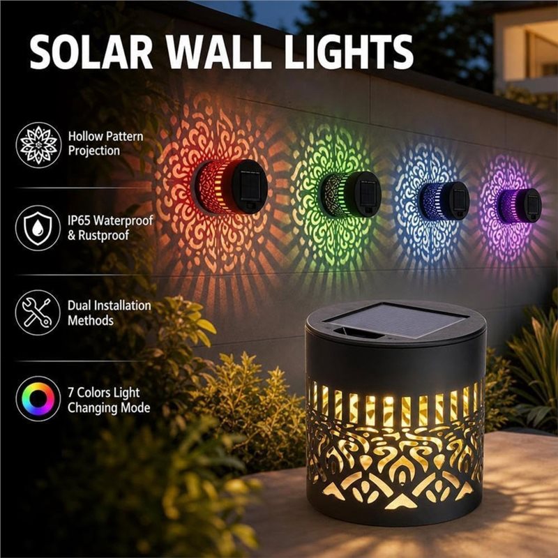 Lampu Mandala Tenaga Surya AB3 - Outdoor Lighting Decoration ulasan dan harga