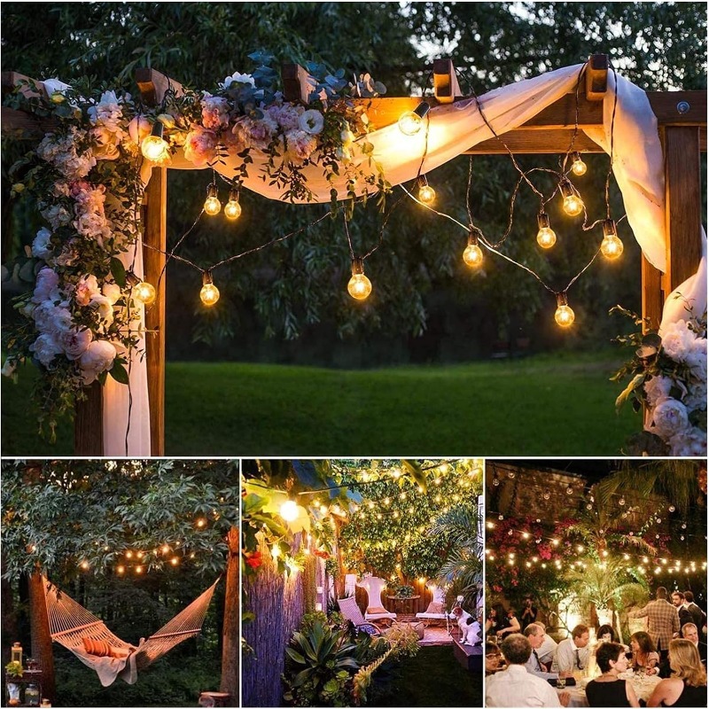 Lampu LED Outdoor 64FT G40 unt - Outdoor Lighting Ideas For Party ulasan dan harga