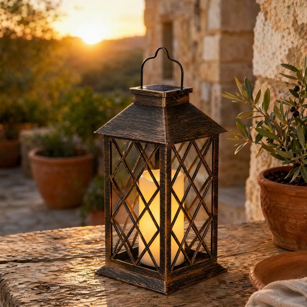 Lentera Surya Retro, Lentera L - Solar Lantern Hanging ulasan dan harga