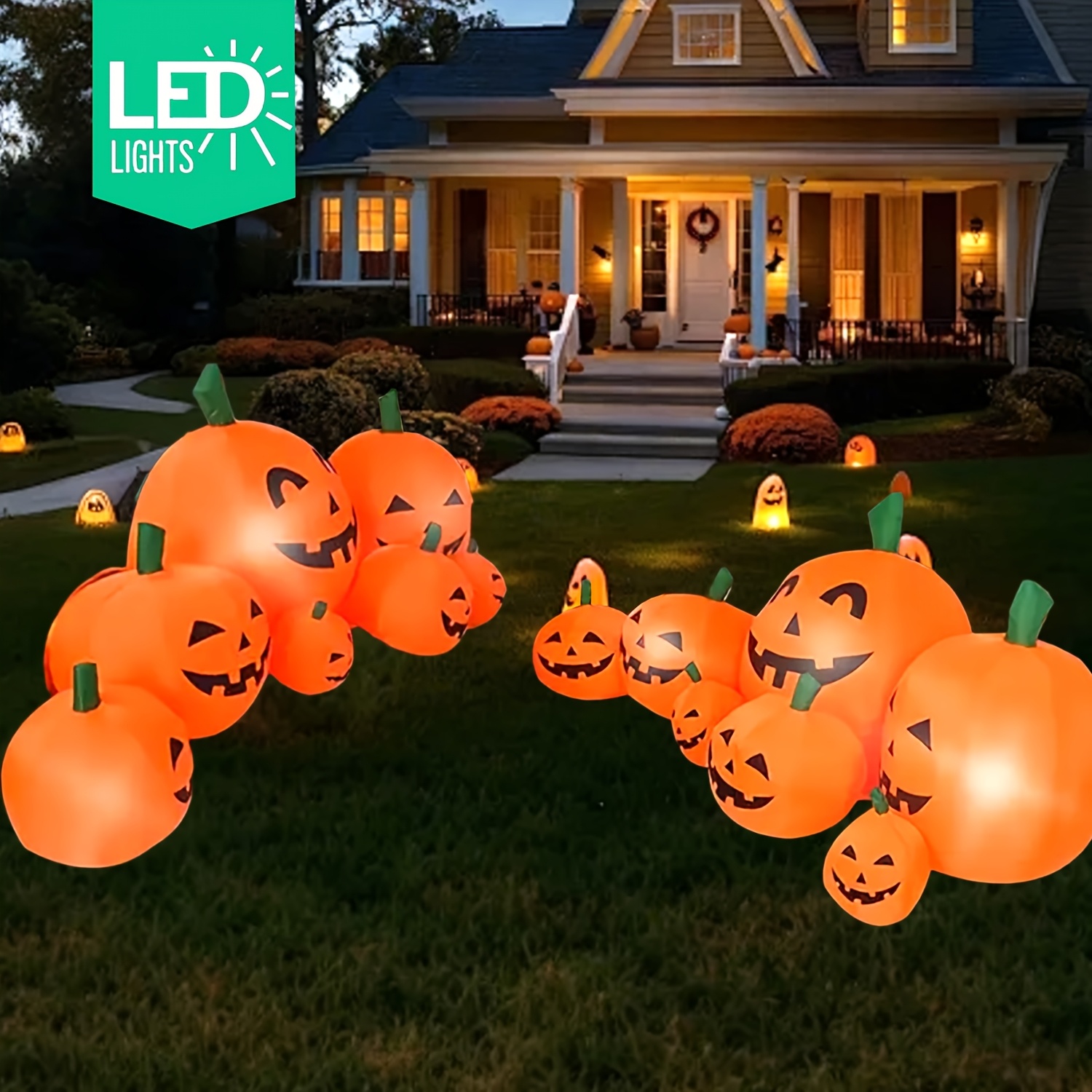 BARU! Dekorasi Labu Tiup Hallo - Outdoor Lighting For Backyard ulasan dan harga