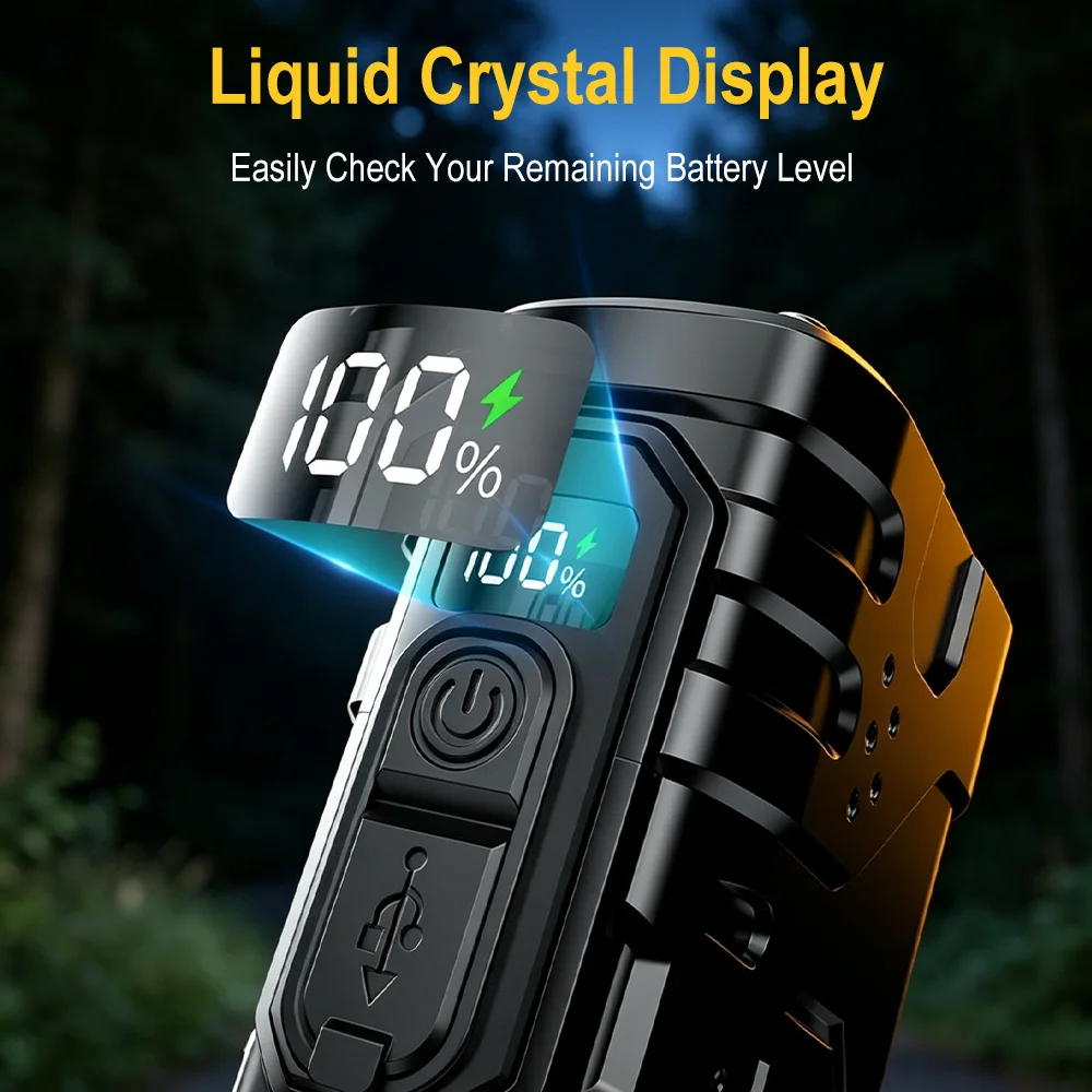 BORUIiT Senter LED EDC dengan  - Outdoor Lighting Panel ulasan dan harga