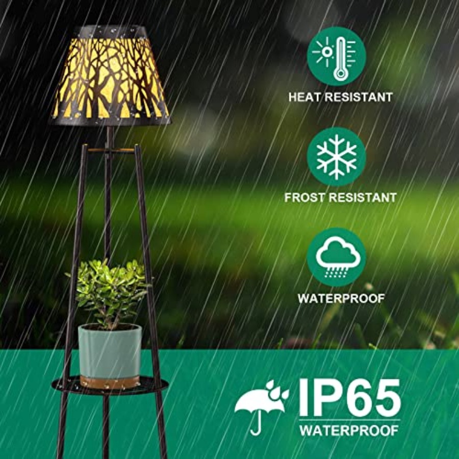 2 Paket Lampu Lantai Tenaga Su - Outdoor Lighting Decoration ulasan dan harga