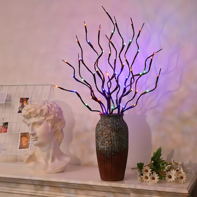 1/2 Buah 20LED Lampu Cabang Po - Outdoor Lighting Decoration ulasan dan harga