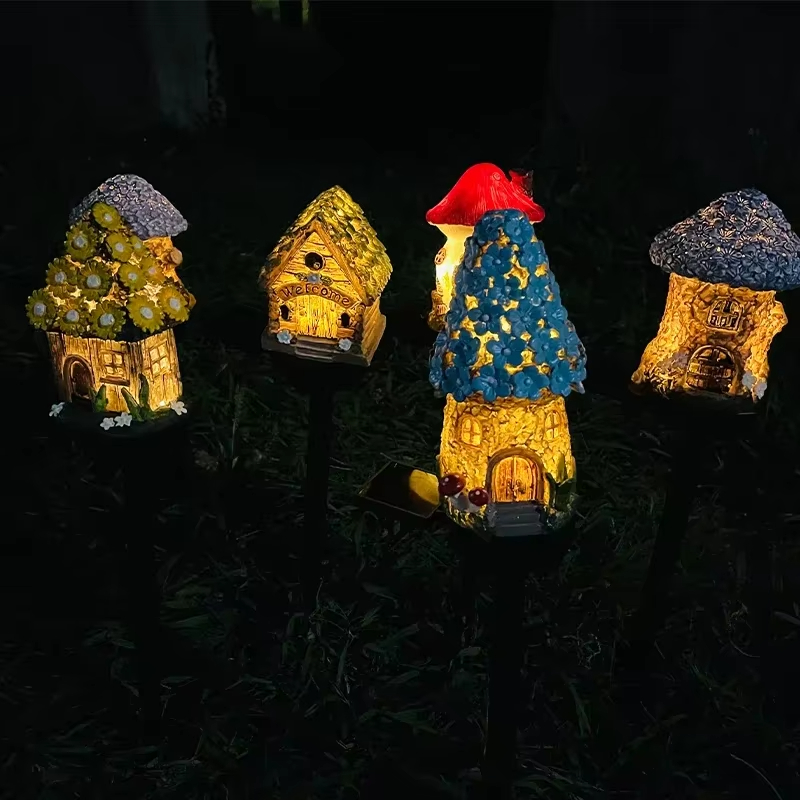 1 Buah Lampu Rumah Jamur Resin - Outdoor Lighting Architectural ulasan dan harga
