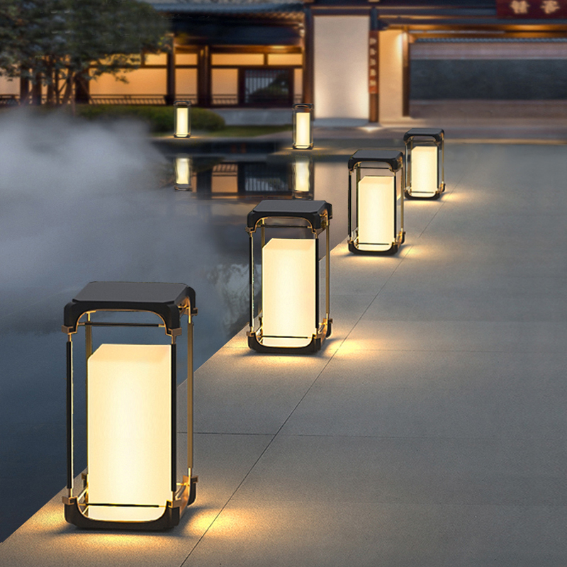 Lampu Lantai Bercahaya, Lampu  - Outdoor Lighting Decoration ulasan dan harga