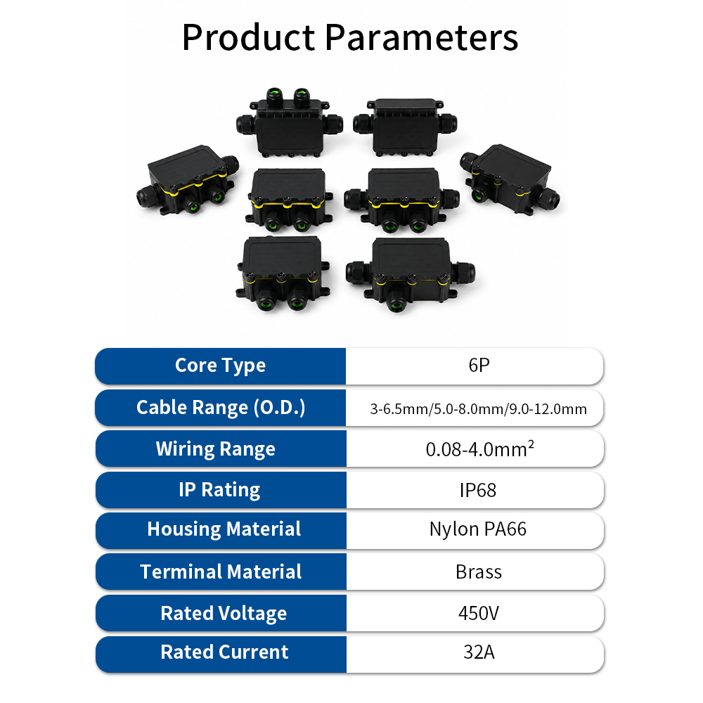 Kotak Sambungan Tahan Air IP68 - Outdoor Lighting Extension Cord ulasan dan harga