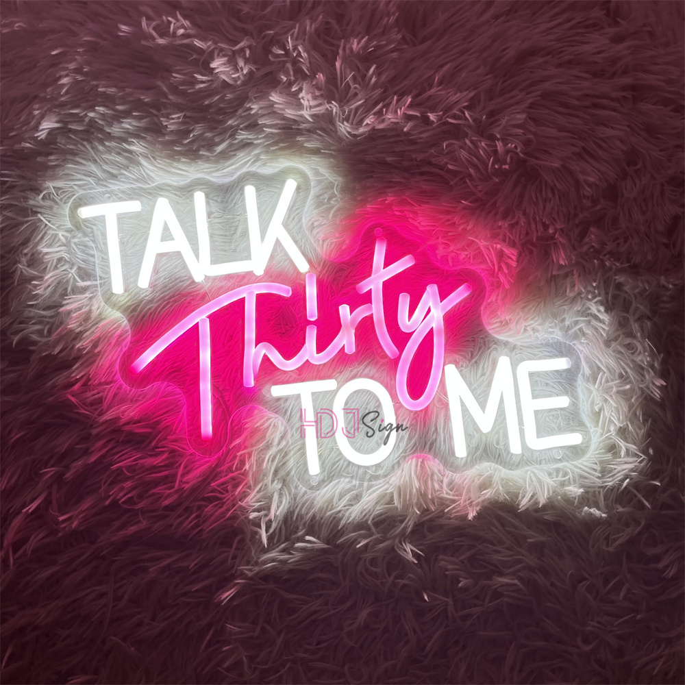 Talk Thirty To Me LED lampu Ne - Outdoor Lighting Ideas For Party ulasan dan harga
