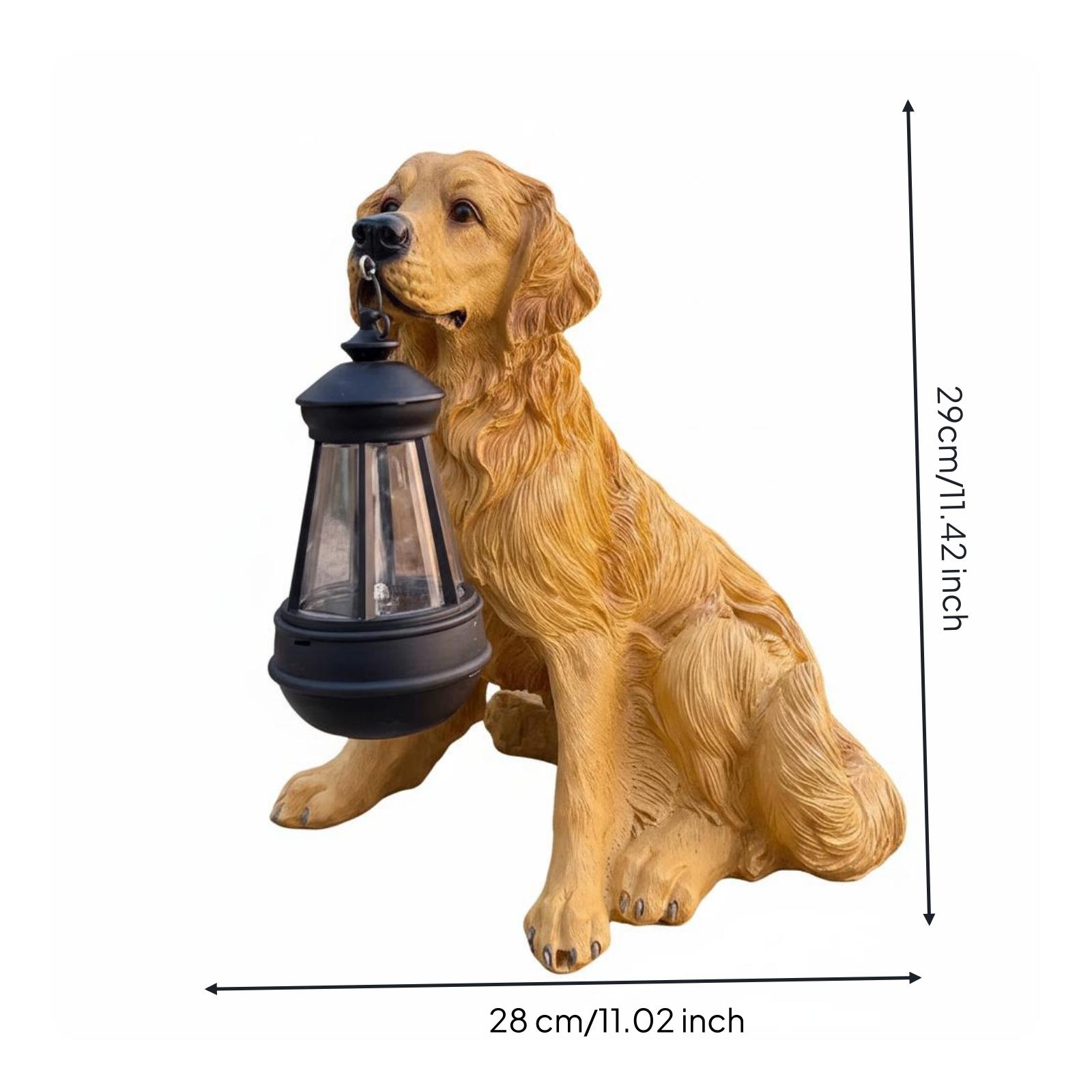 Patung Anjing Resin Dekoratif  - Solar Lantern Hanging ulasan dan harga
