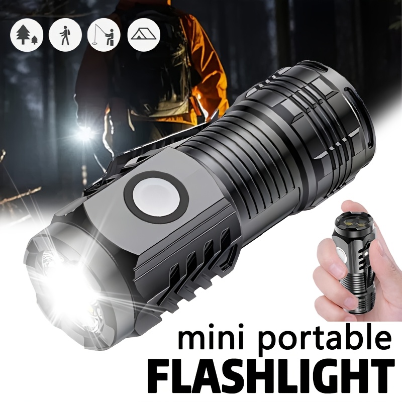 Senter Mini 3LED dengan Klip P - Outdoor Lighting Spotlight ulasan dan harga
