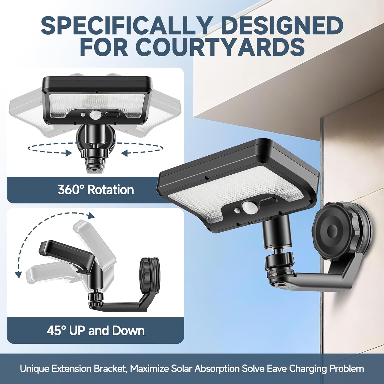 Lampu Tenaga Surya Magnetik Se - Outdoor Lighting With Motion Sensor ulasan dan harga